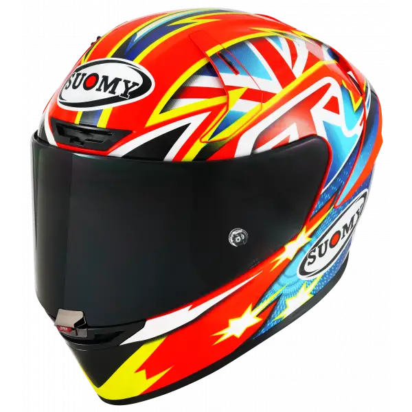 Casco integrale Suomy SR-GP EVO FULLSPEED E06 in fibra Multicolor