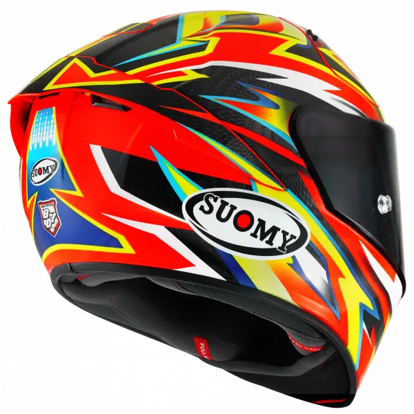 Casco integrale Suomy SR-GP EVO FULLSPEED E06 in fibra Multicolor