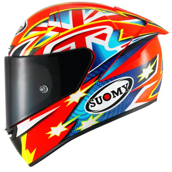 Casco integrale Suomy SR-GP FULLSPEED E06  multicolore  in fibra