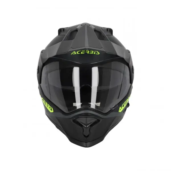 Casco integrale touring Acerbis REACTIVE 2206 in fibra Nero Grigio
