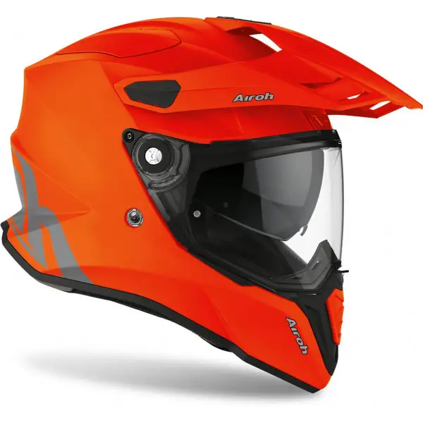 Casco integrale touring Airoh Commander Color in fibra Arancio