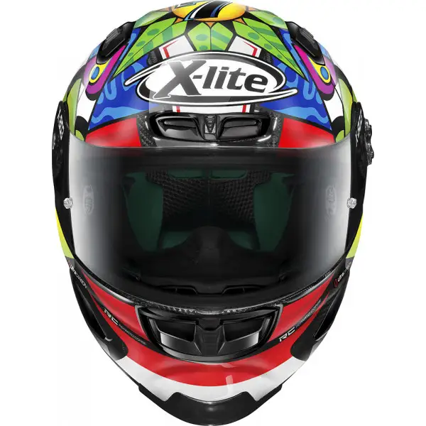 Casco integrale X-Lite X-803 RS Ultra Carbon Replica C. DAVIES in fibra Multicolor