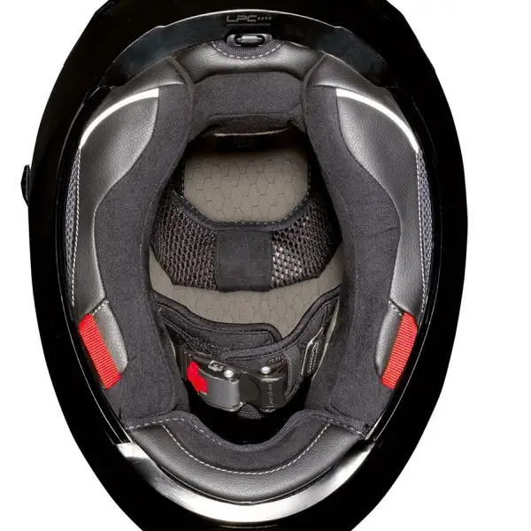 Casco integrale X-Lite X-903 Ultra Carbon MODERN CLASS N-COM in fibra Nero Carbon con chiusura microlock