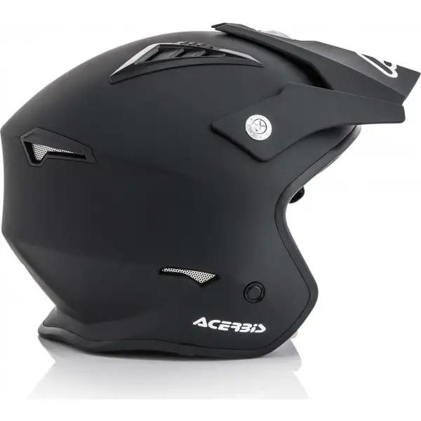 Casco jet Acerbis Aria Nero opaco