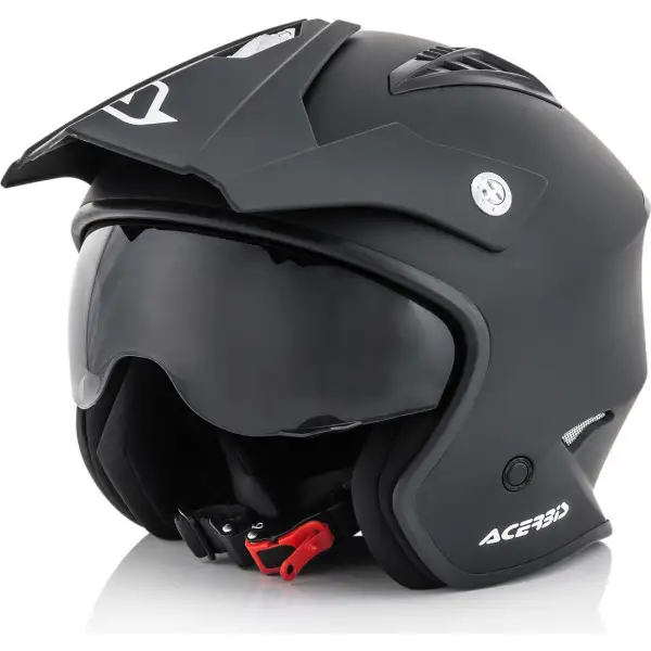 Casco jet Acerbis Aria Nero opaco