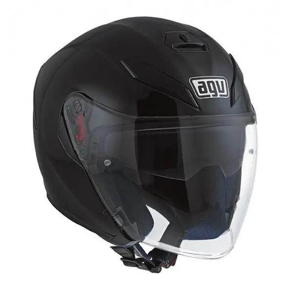 Casco jet Agv K-5 Jet Mono nero opaco