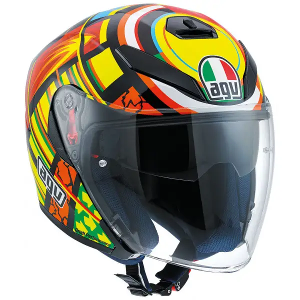 Casco jet Agv K-5 Jet Top Elements