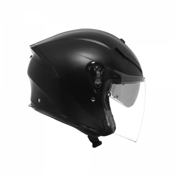 casco jet AGV K5 JET EVO Mono Matt Nero