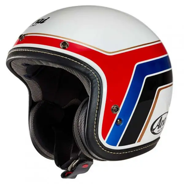 Casco jet Arai URBAN-V BLITZ in fibra Bianco