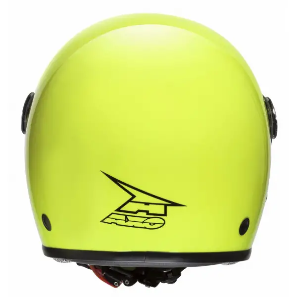 Casco jet bambino Axo Woody JR Giallo