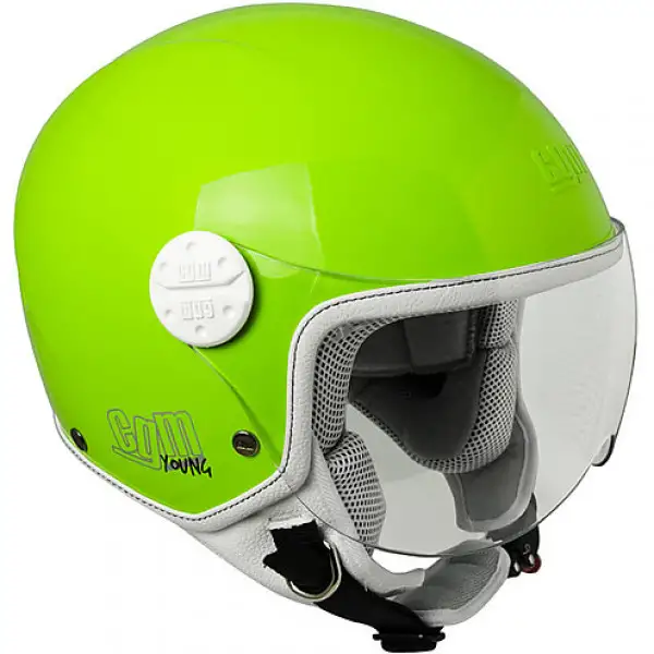 Casco jet bambino CGM Havana Verde