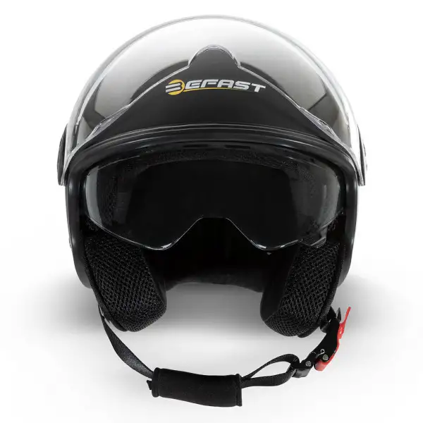 Casco jet Befast RAPID III doppia visiera Nero Opaco