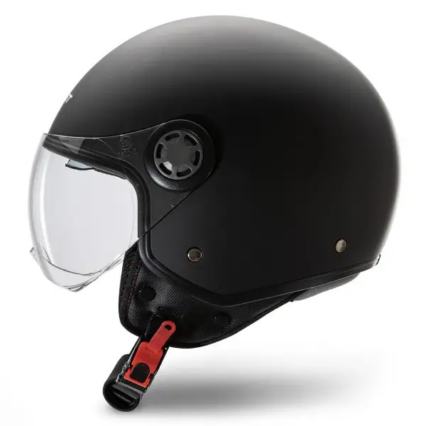 Casco jet Befast RAPID III doppia visiera Nero Opaco