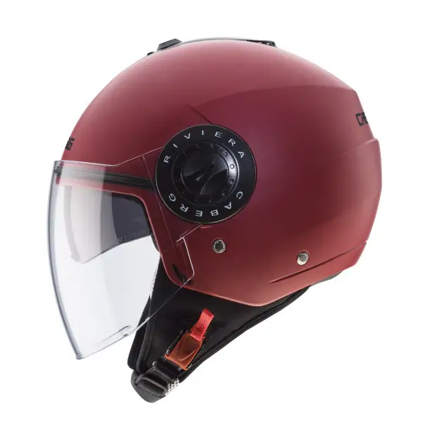 Casco jet Caberg Riviera Rosso Opaco