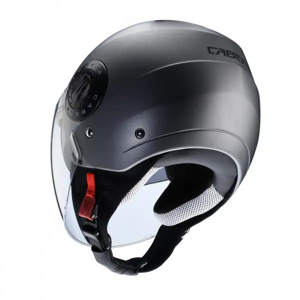 Casco jet Caberg Riviera V3 antracite opaco