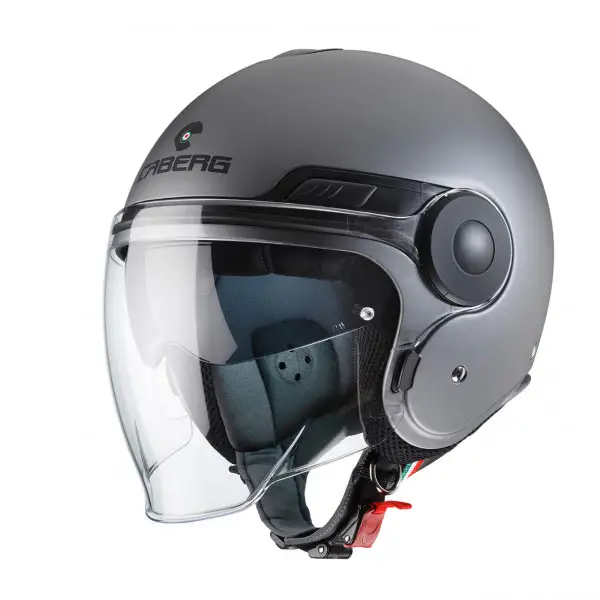 Casco jet Caberg Uptown antracite opaco