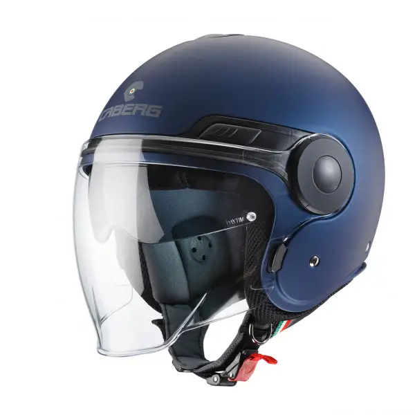 Casco jet Caberg Uptown blu opaco yama