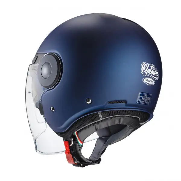 Casco jet Caberg Uptown blu opaco yama