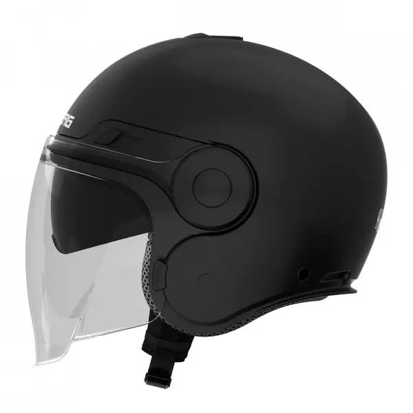 Casco jet Caberg Uptown Nero Opaco