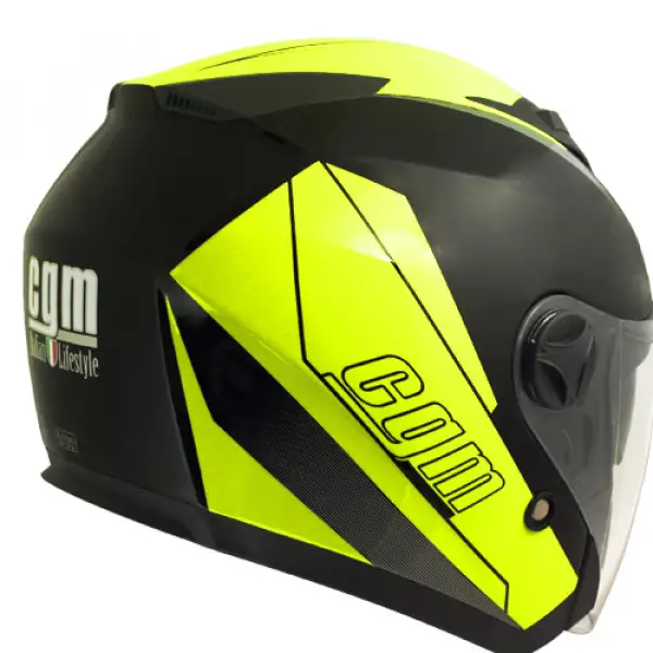 Casco jet CGM 130G Bergen nero