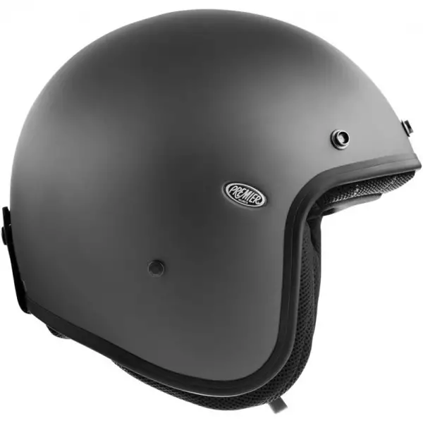 Casco Jet Custom Premier CLASSIC U17BM in fibra Opaco