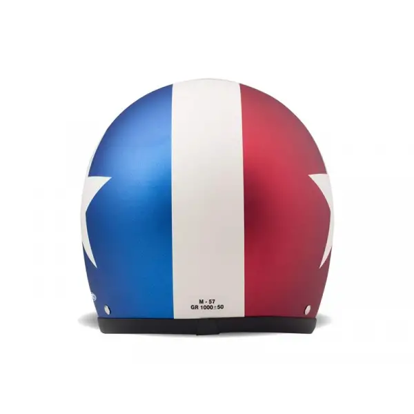 Casco jet DMD VINTAGE STAR COMET rosso