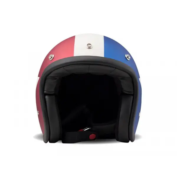Casco jet DMD VINTAGE STAR COMET rosso