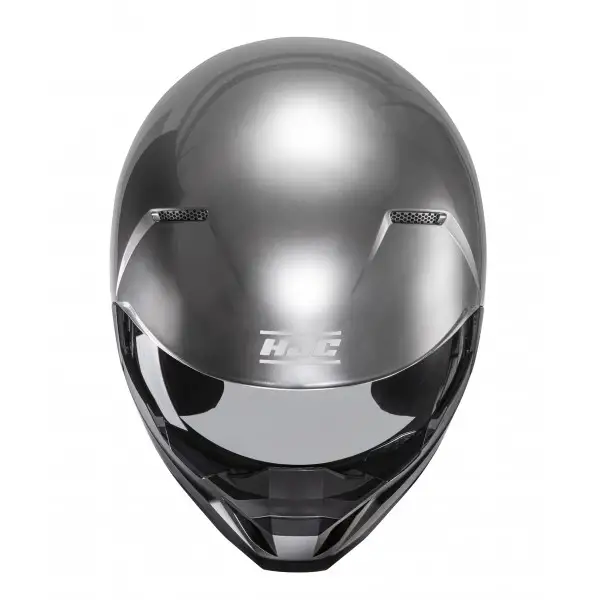 Casco jet HJC i20 Hyper Argento