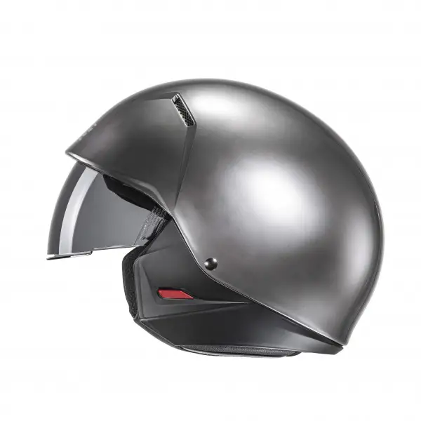 Casco jet HJC i20 Hyper Argento