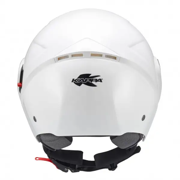 Casco jet Kappa KV22 Florida bianco lucido