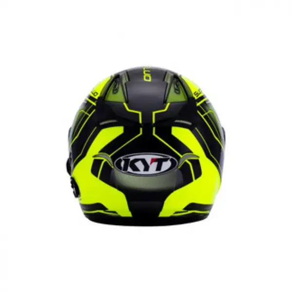 Casco Jet KYT Hellcat Superfluo giallo