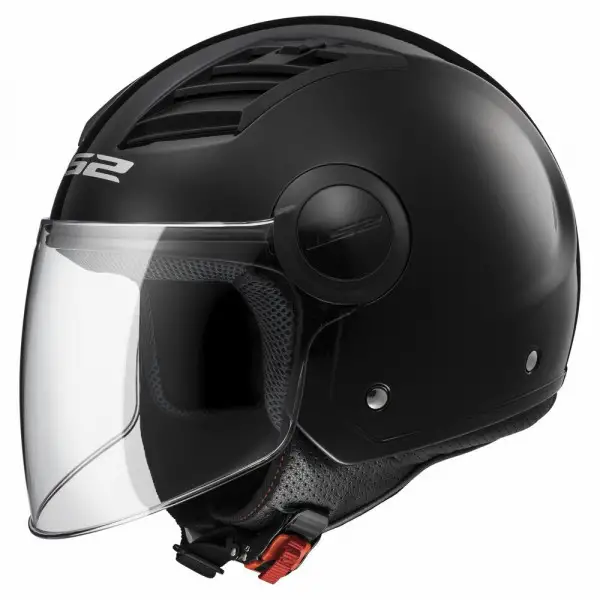 Casco jet LS2 OF562 Airflow L Nero