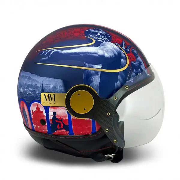 Casco jet MM Independent Bologna LIMITED EDITION