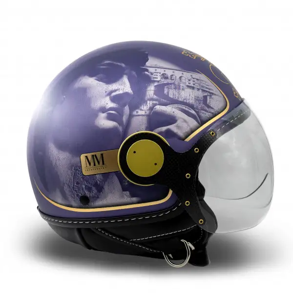 Casco Jet MM Independent Firenze LIMITED EDITION Viola