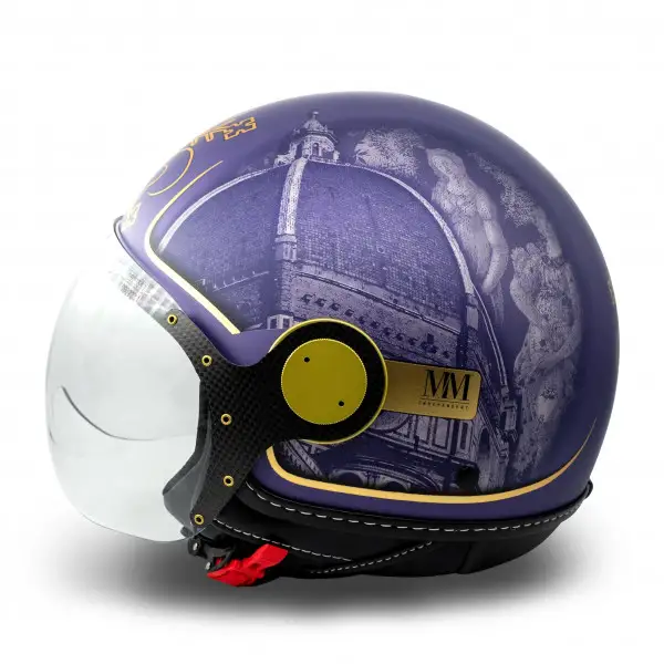 Casco Jet MM Independent Firenze LIMITED EDITION Viola
