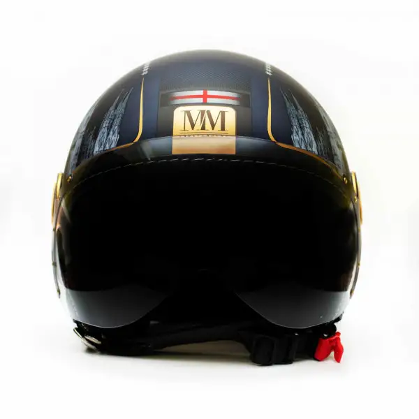 Casco jet MM Independent Milano Blu