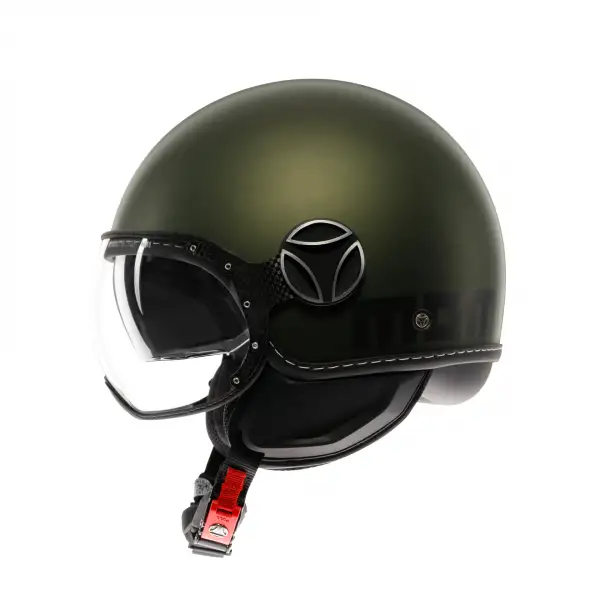 Casco jet Momodesign FGTR EVO MOMODESIGN E2206 MONO Verde opaco Nero
