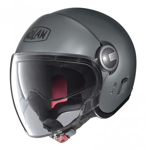 Casco jet Nolan N21 VISOR CLASSIC Grigio scuro opaco