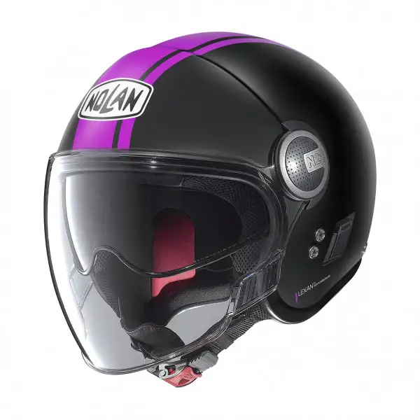 Casco jet Nolan N21 VISOR DOLCE VITA Viola Nero