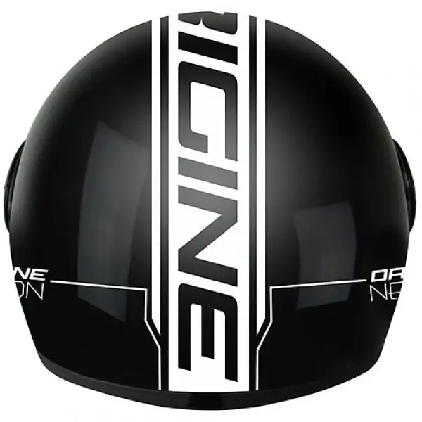 Casco Jet Origine Neon Street nero bianco