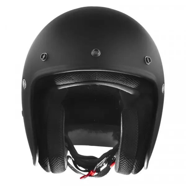 Casco jet Premier CLASSIC U9BM in fibra Nero Opaco