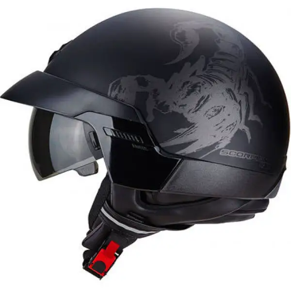 Casco jet Scorpion Exo 100 Scorpion Nero Opaco