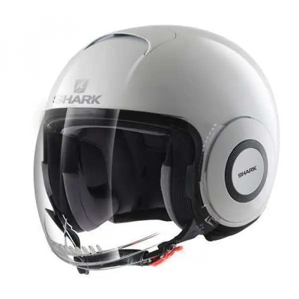 Casco jet Shark Micro Blank bianco