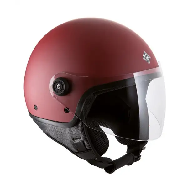 Casco jet Tucano Urbano EL JETTIN Biking Rosso Opaco