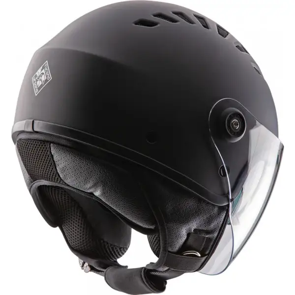 Casco jet Tucano Urbano EL TOP Grigio Carbone Opaco