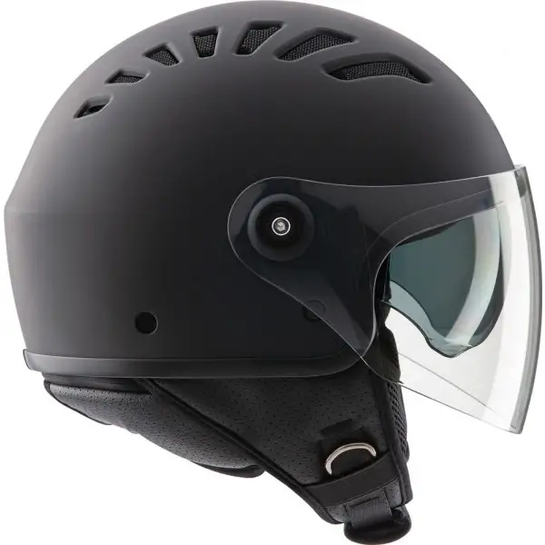 Casco jet Tucano Urbano EL TOP Grigio Carbone Opaco