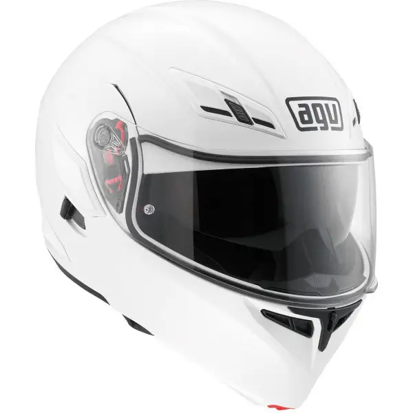 Casco modulare Agv Compact ST Mono bianco Pinlock