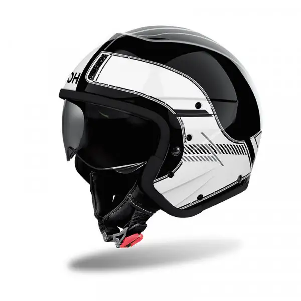 casco modulare Airoh J110 Raster bianco