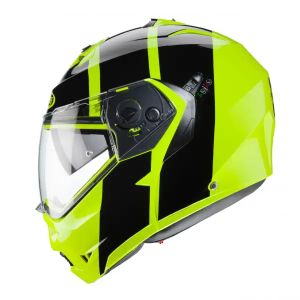 Casco modulare Caberg Duke II Impact giallo fluo nero