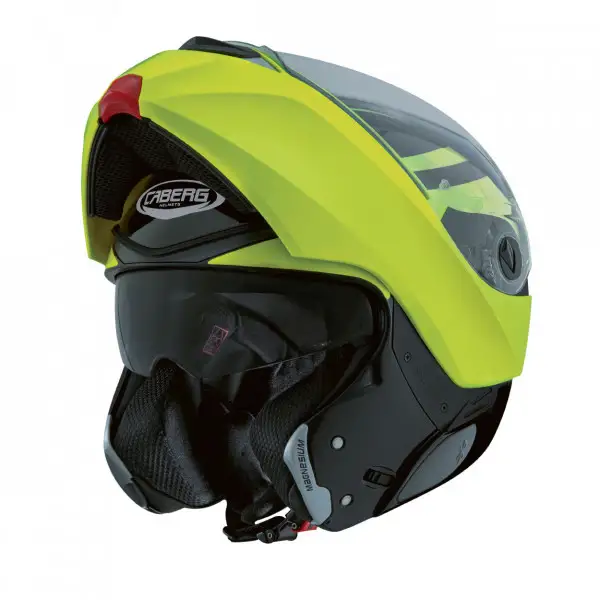 Casco modulare Caberg Modus Duale Hivizion nero - giallo fluo